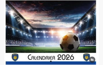 Commande calendrier du club 2026