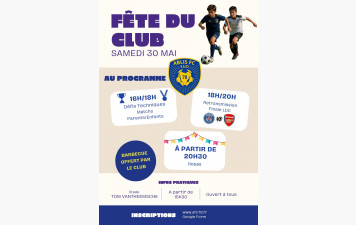 Fête du club saison 2025-26