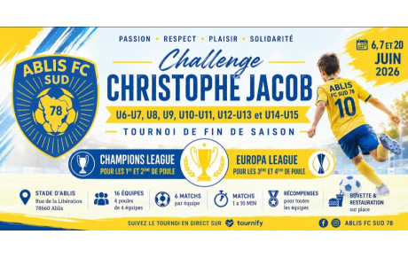 Tournoi foot Ablis